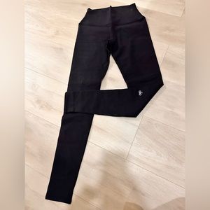 High-Waist Airbrush Leggings Small